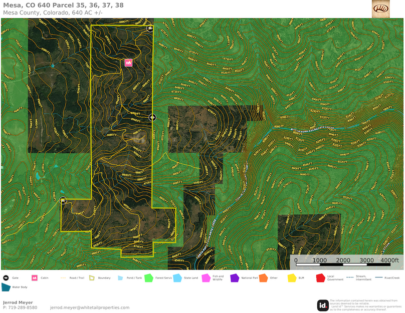 Mesa, CO 640 COG Topo