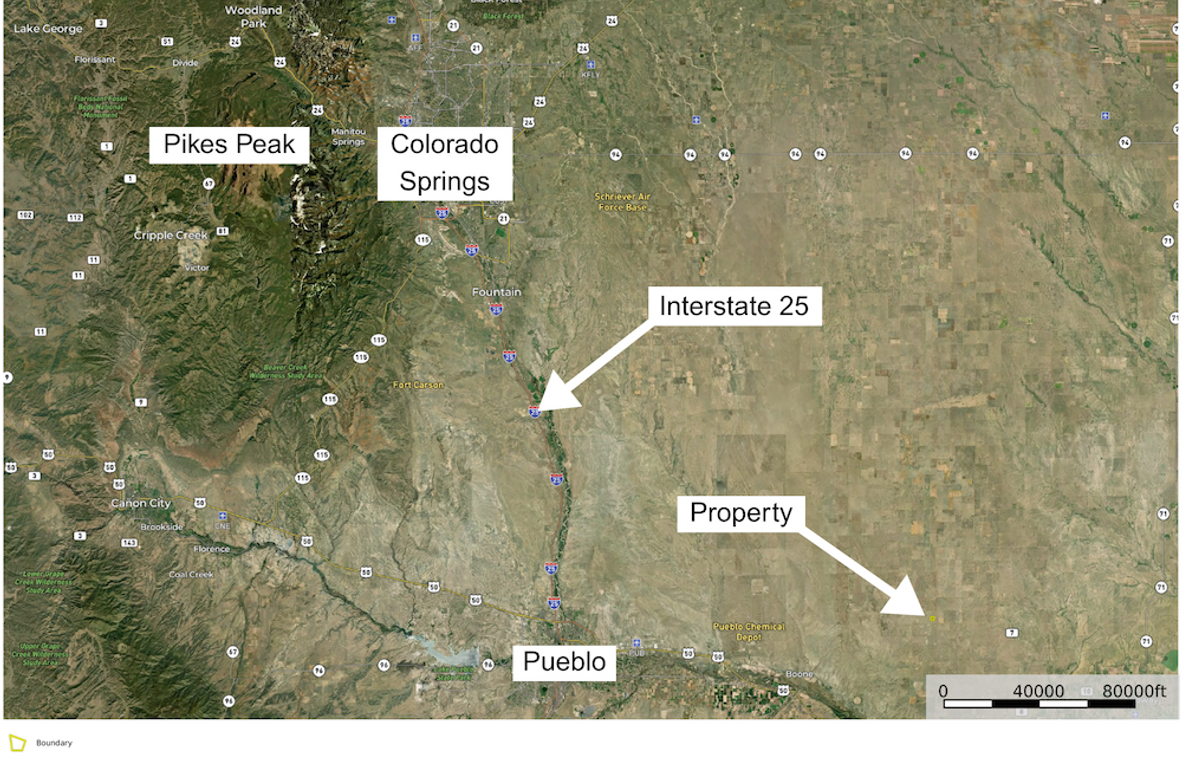 Aerial 3 Pueblo, CO 40 Lowe