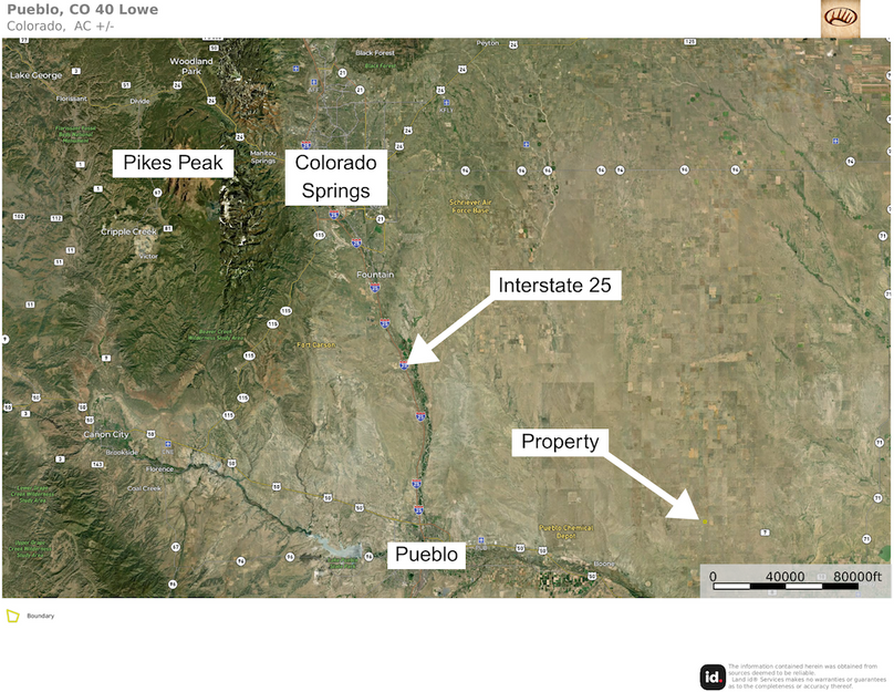 Aerial 3 Pueblo, CO 40 Lowe