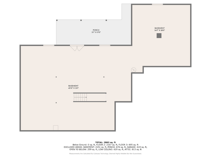 3 -Floor plan basement #3