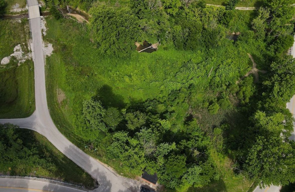 005 top-down view of the bottom land and Furnace Fork