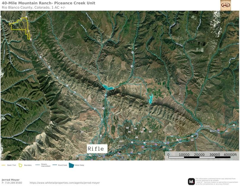 Garfield, CO Piceance Creek Aerial 2