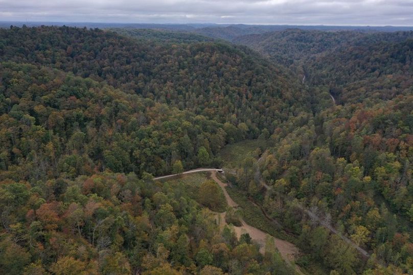 032 aerial drone view from the north boundary looking south