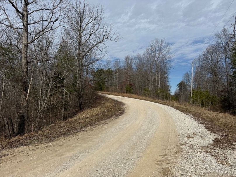 017 Shoemaker Ridge Road leading along the west boundary