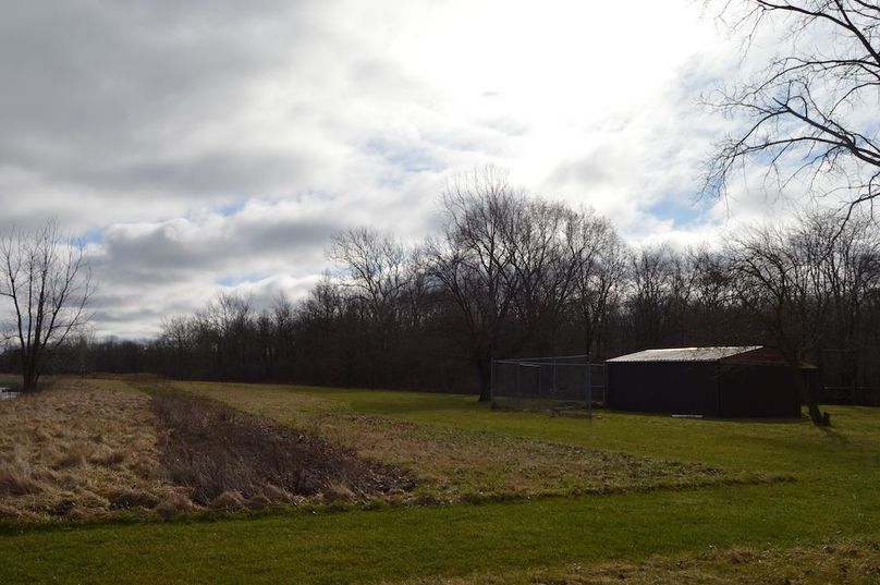 view along north property line