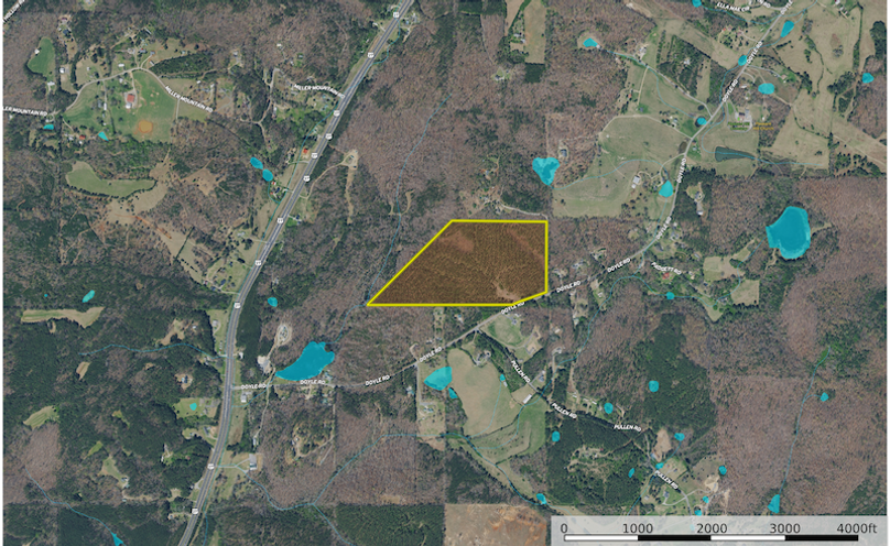Aerial Map - Floyd 46 Doyle