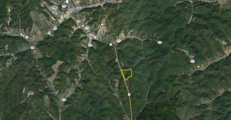021 Wolfe 20 Land ID zoomed out showing proximity to Campton