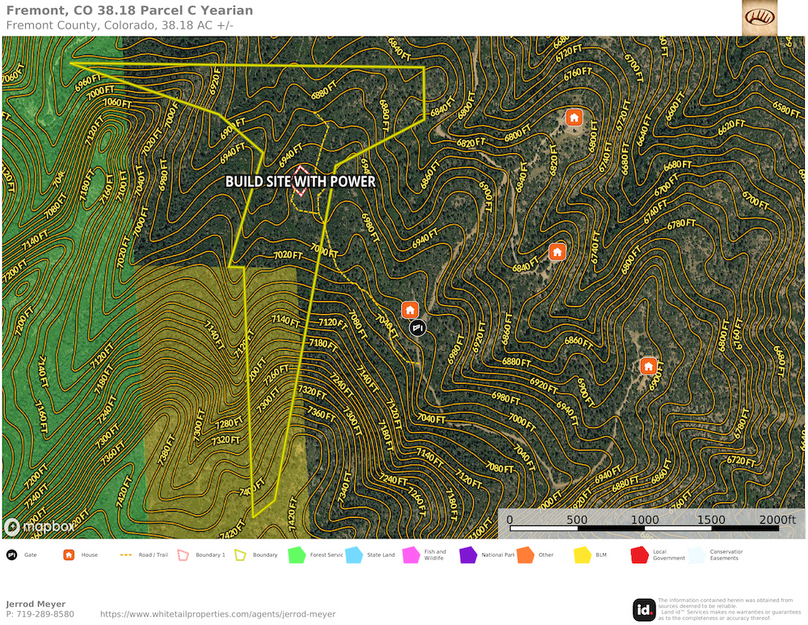 Fremont, CO 38.18 Double Y-Yearin Topo