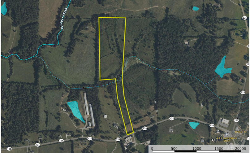 Aerial Map - Gordon 21.26 Ac.