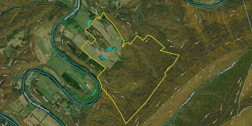 Shenandoah 437.76 Topo