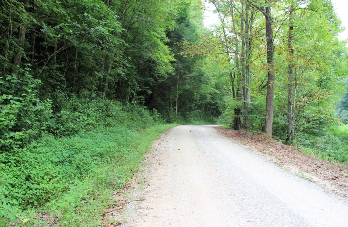 005 gravel county road alongside the eastern portion of the property