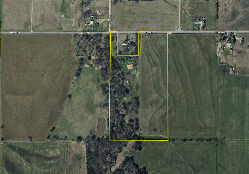 Bryan Co OK 38.32.aerial.Tract 1