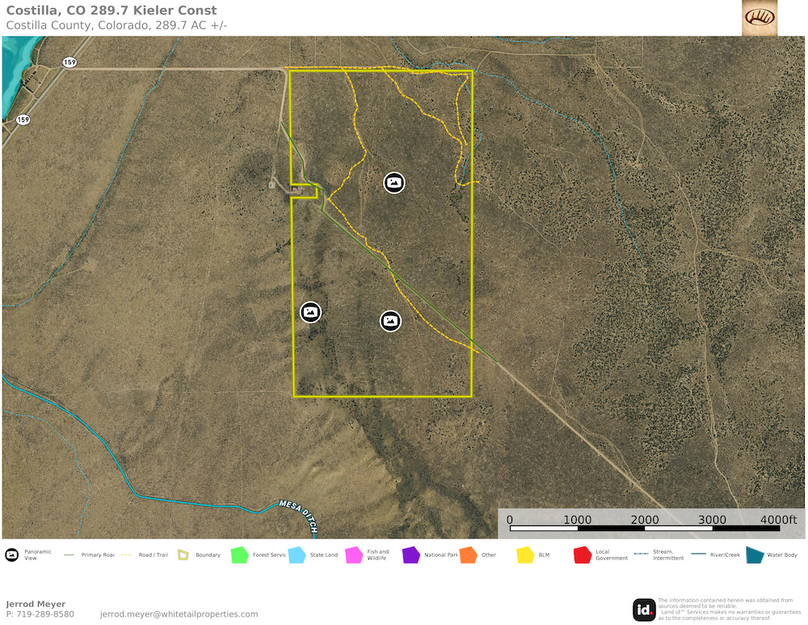 Costilla, CO 289.7 Kieler Const Aerial 1
