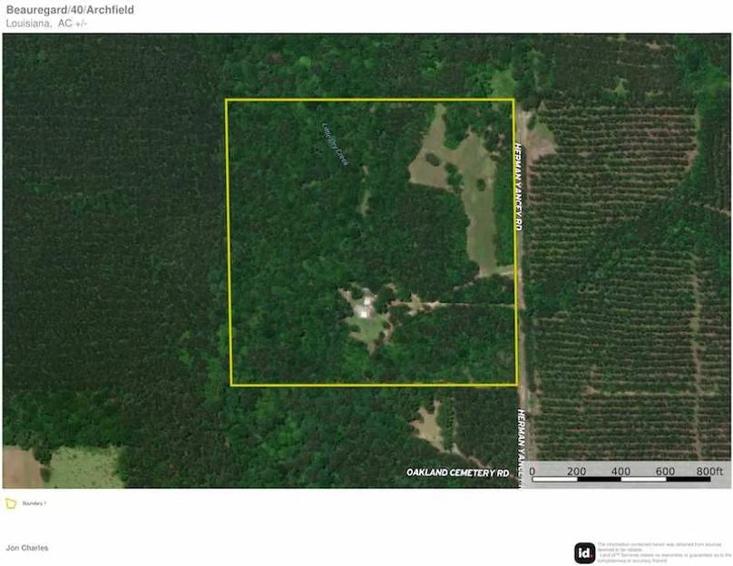 Beauregard, LA-40-Ariel