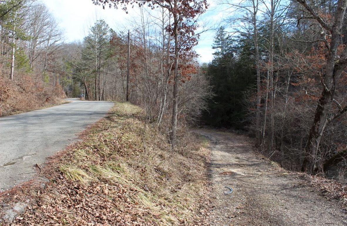 005 entrance road leading off of Lacy Creek Road