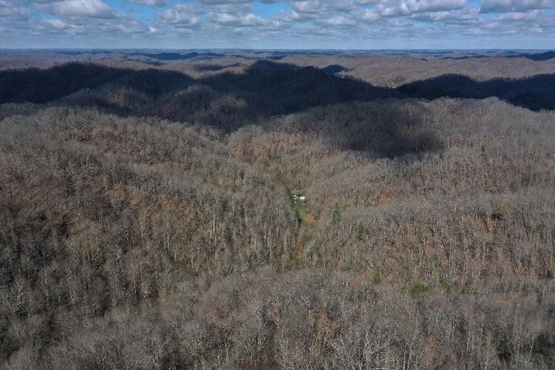 017 aerial drone shot down the valley top the west northwest