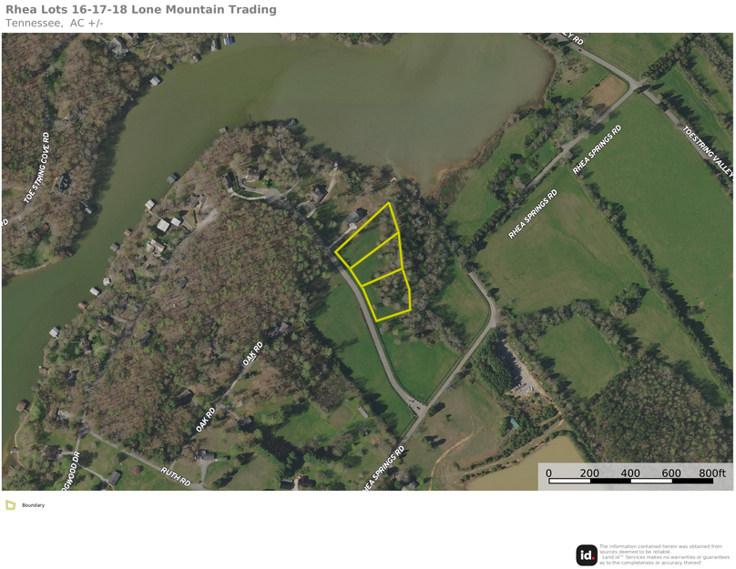 Rhea Co TN Lots 16-17-18 Outline 2