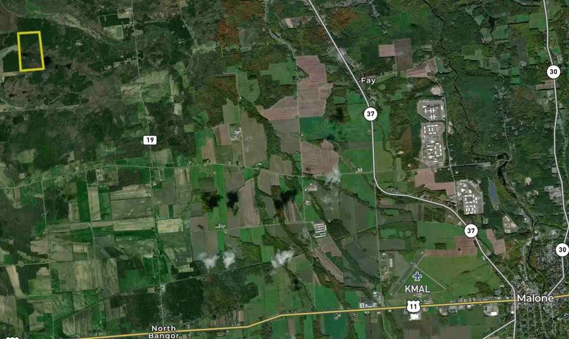 Clinton County NY 100 Rouse Wide Map