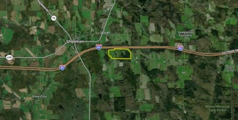 Map right far