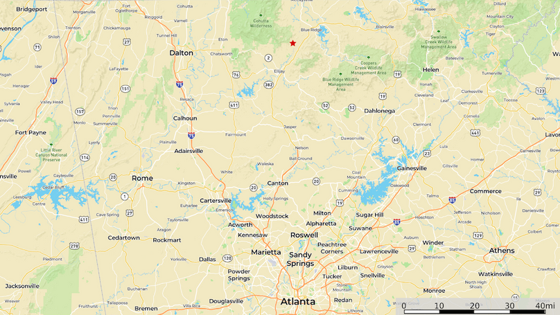 Location2 Map - Gilmer GA 58