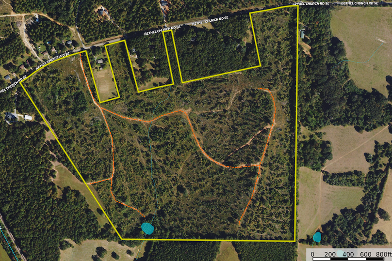 Aerial Map - Floyd GA 117.28 AC
