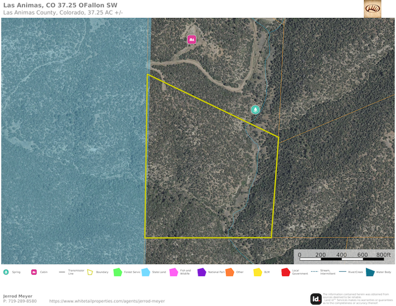 Las Animas, CO 37.25 OFallon SW Aerial 1