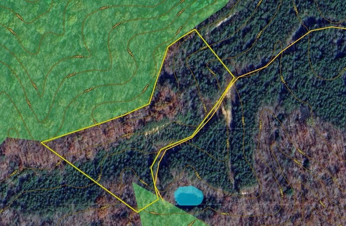 009 Owsley 6.62 Land ID map zoomed in with contour lines and water features