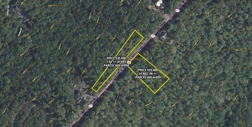 Shenandoah .98 & 1.02 Topo