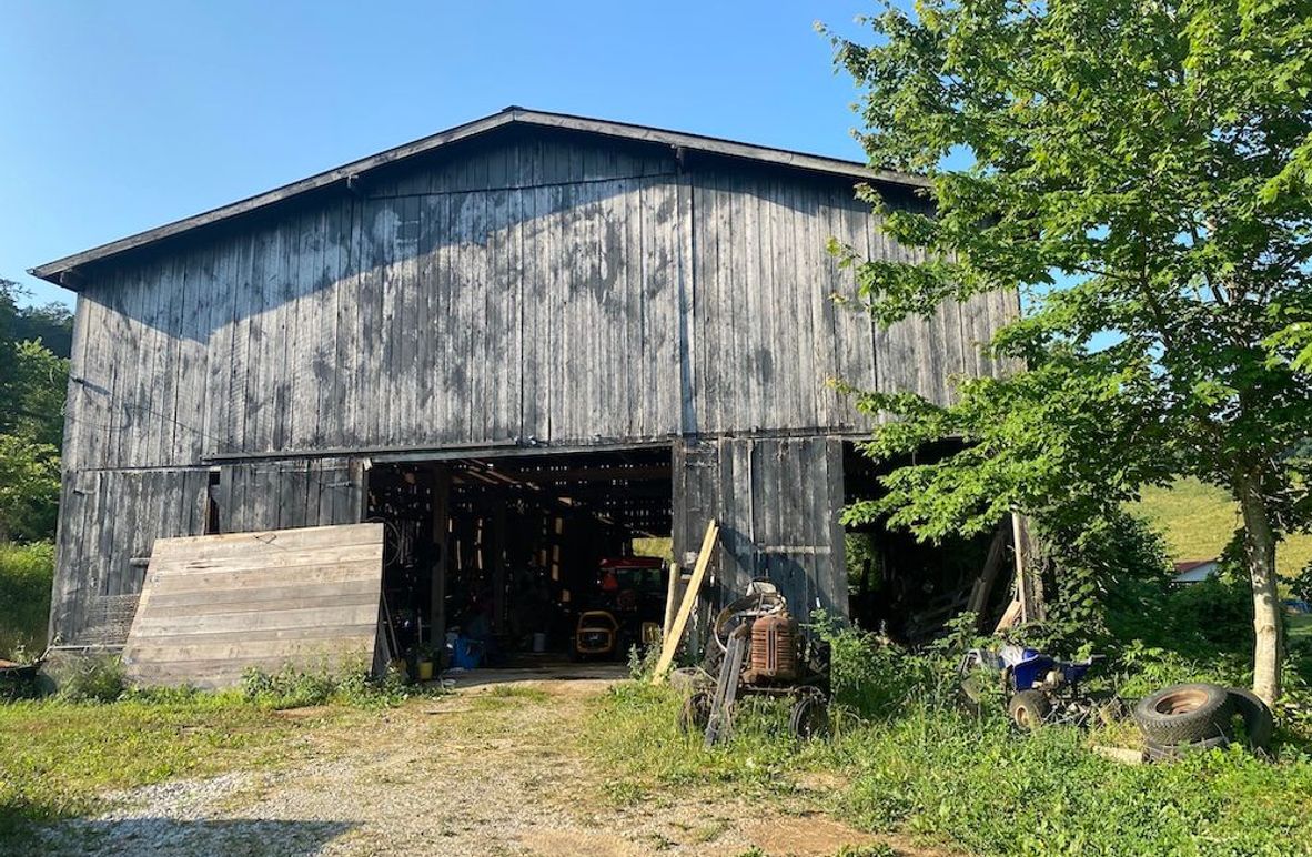 004 the large barn located near the home copy