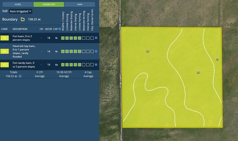Kiowa, CO 160SE Schmidt Foundation Soil Report Capabilities