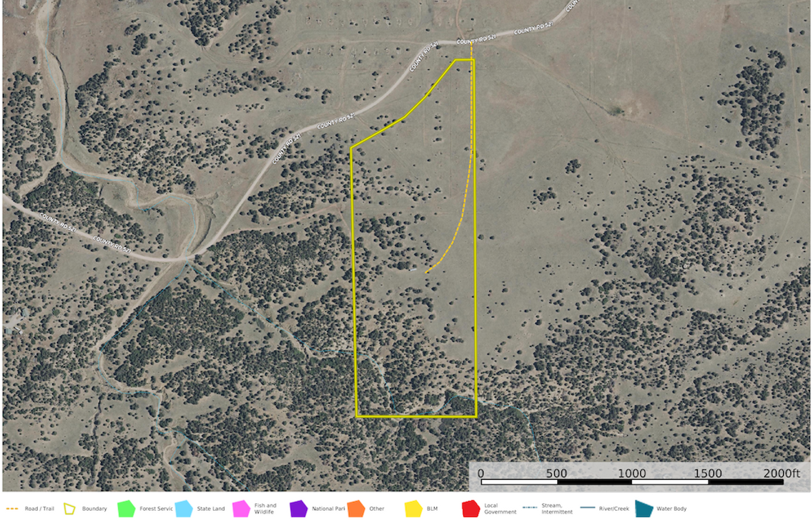 Huerfano CO 43.6 White - Aerial 01