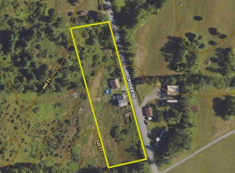 Washington County NY 2.1 Vanderminden Contour Map