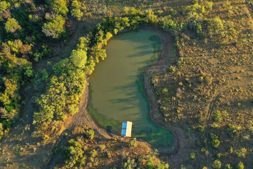 09. Overhead view of the pond