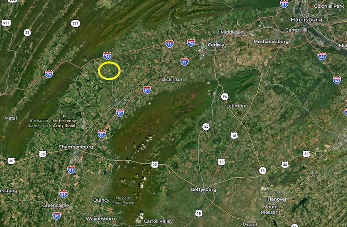 Distant Map (Cumb 13)