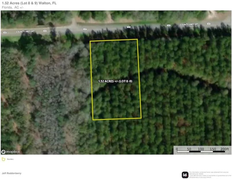 Aerial #1 - 1.52 Acres Walton, FL - Infinite Velocity Trust