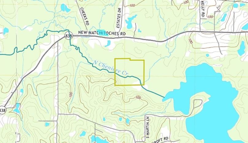 Ouachita 38 topo