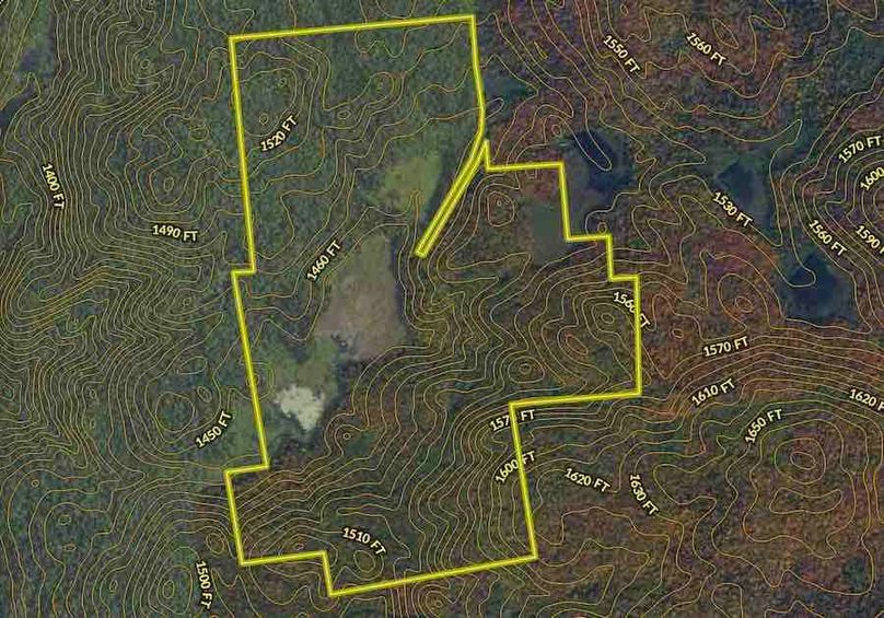 Franklin County NY 227 Bigtooth Properties Contour Map 