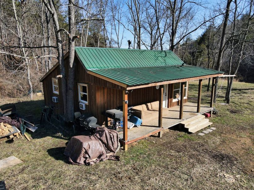 056 elevated view of the cabin