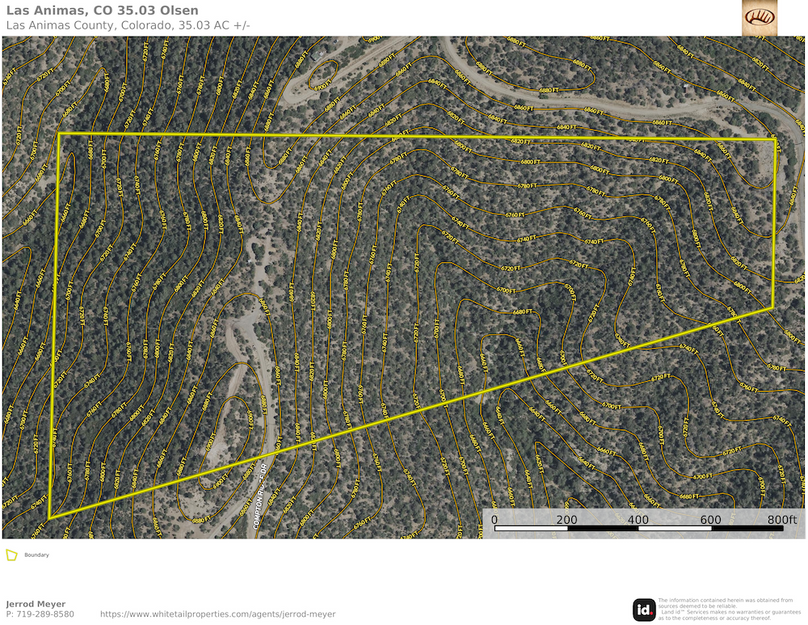 Las Animas, CO 35.03 Olson Topo