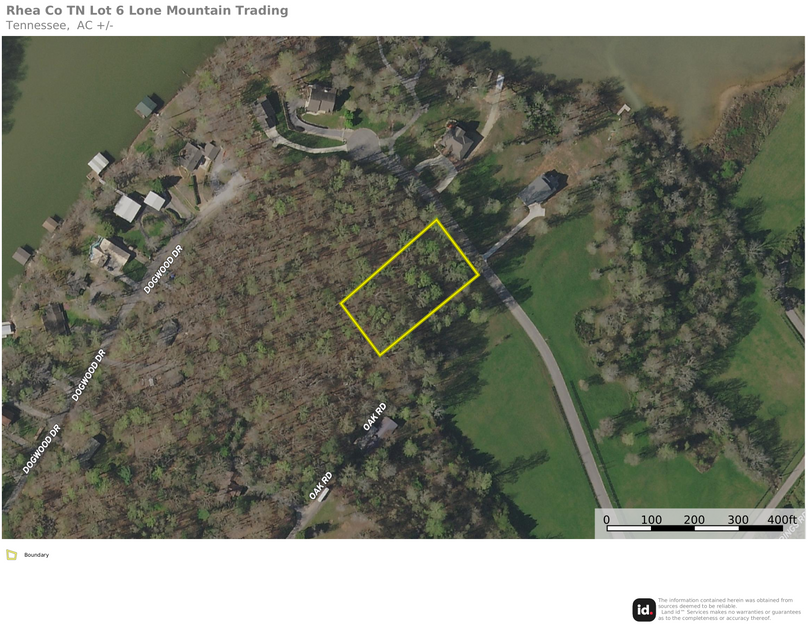 Rhea Co TN Lot 6 Outline 2