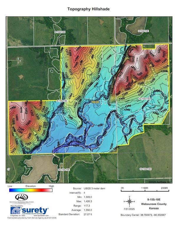 Wabaunsee Eldridge 730 Hillshade