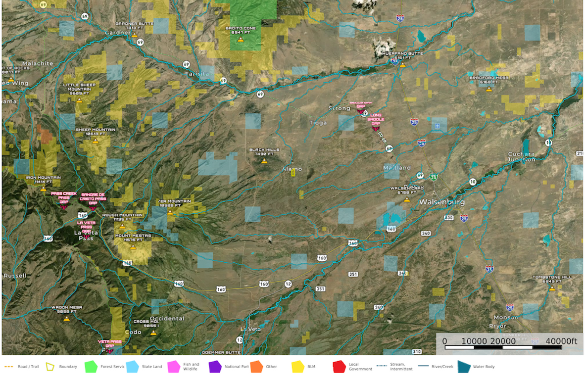 Huerfano CO 43.6 White - Aerial 03