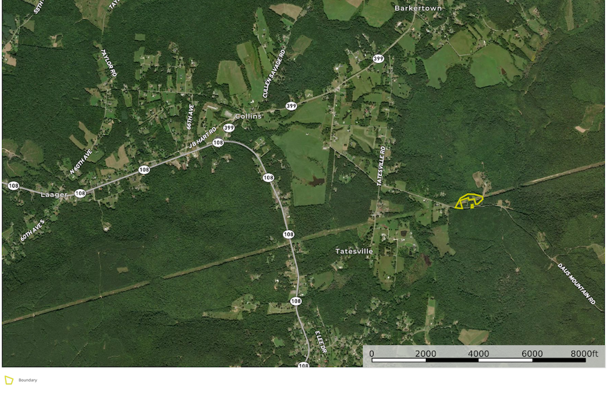 Grundy Co TN 4.71 Dixon_Daus Mountain Rd_Large Scale