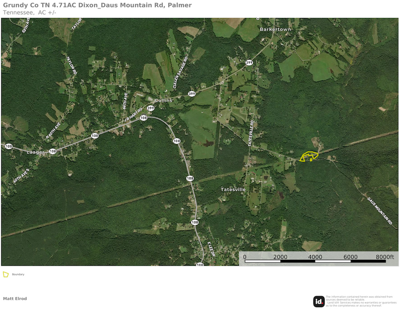 Grundy Co TN 4.71 Dixon_Daus Mountain Rd_Large Scale