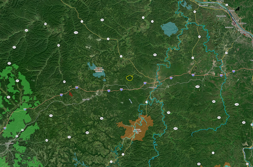 075 map overview with surroundings