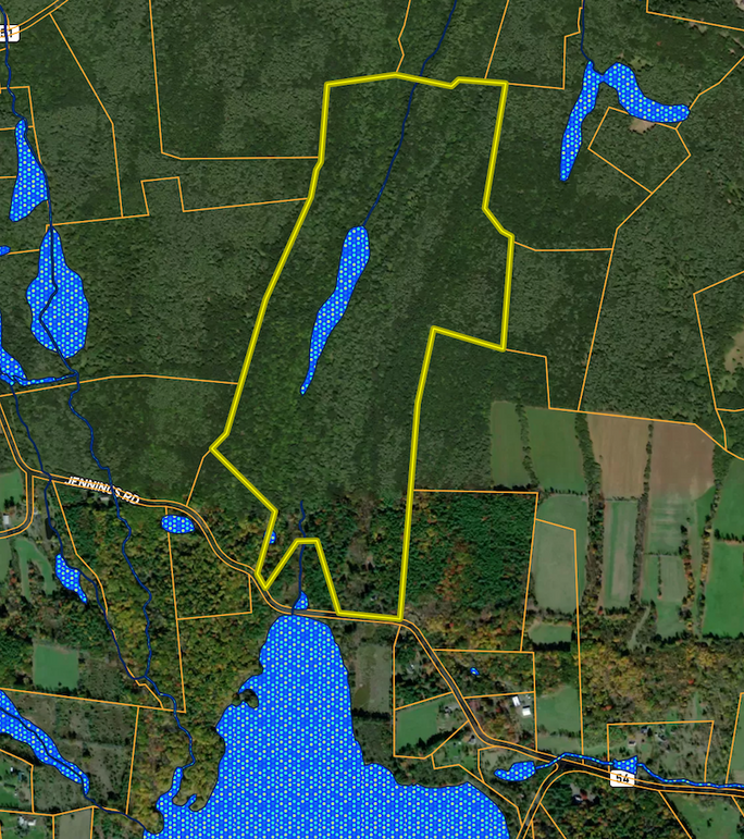 Greene Co 160 Odessa Wetlands map