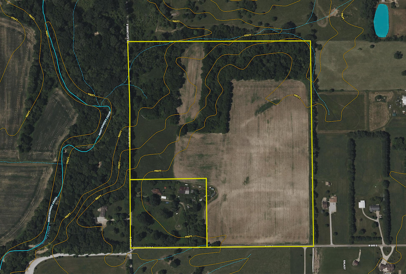 Henry IN 45.19.aerial.contour