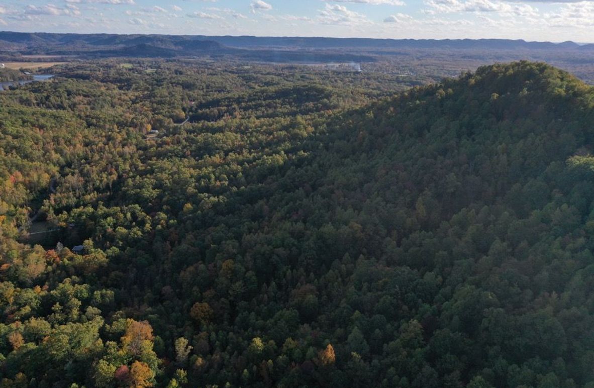 002 aerial drone view from the northeast corner