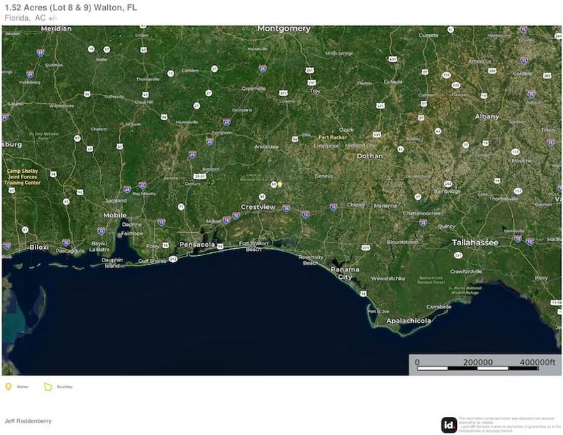 Exteneded Aerial #3 - 1.52 Acres Walton, FL - Infinite Velocity Trust