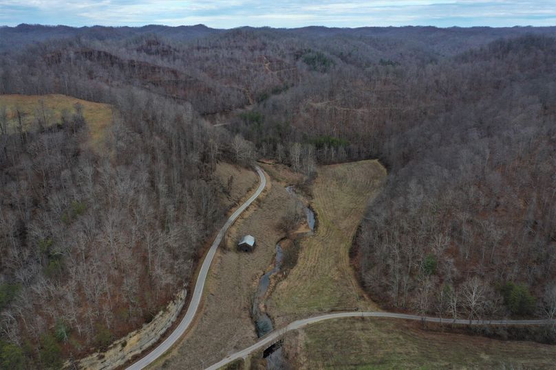 003 aerial drone shot from the south boundary looking north